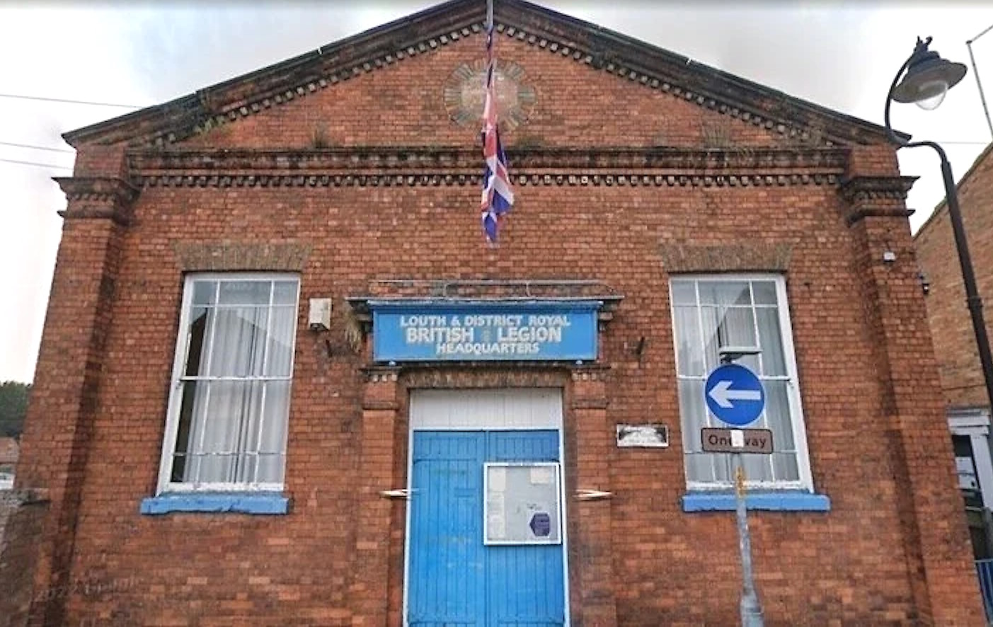 Photo of the front of Louth British Legion Hall
